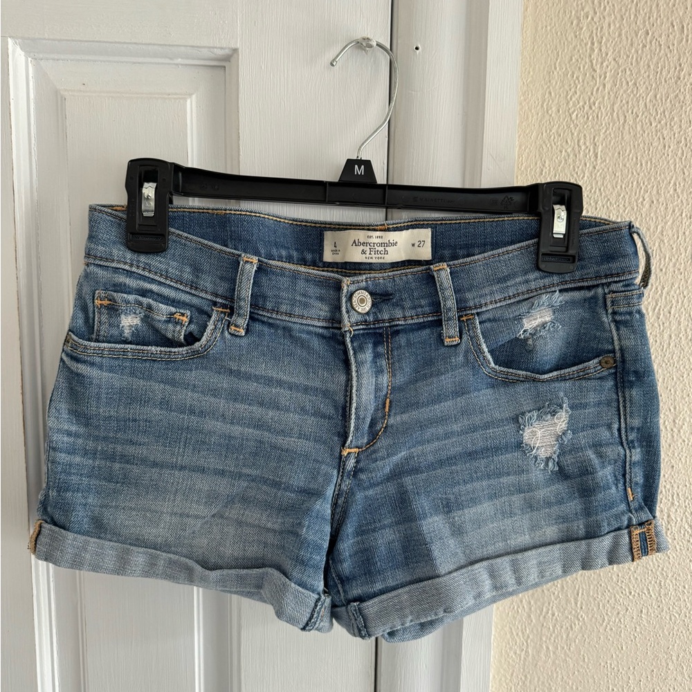 Abercrombie Mini Jean Shorts